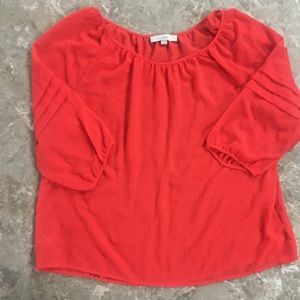 Loft Salmon Tunic